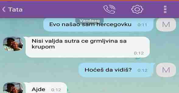 SMS: Javio tati da je konačno našao hercegovku, bio je presretan a kada mu je poslao sliku…