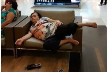 Urnebesno: Zaspala u tržnom centru, kad se probudila, imala je šta i vidjeti!