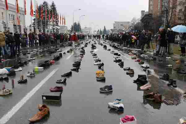 Građani Skoplja protestovali protiv masovnog iseljavanja