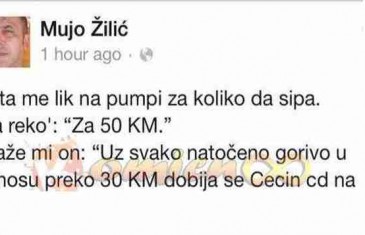 Status ovog čovjeka koji je objavio na Facebooku nasmijao je čitav region!