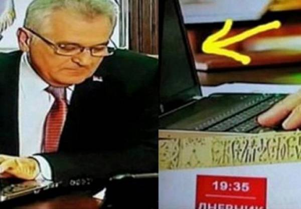 Predsjednik Srbije “prekucao” čitav tekst na isključenom laptopu