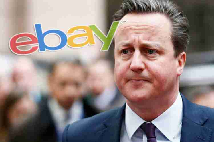 ‘KORIŠTENI PREMIJER’: Britanci prodaju Kamerona preko eBayja