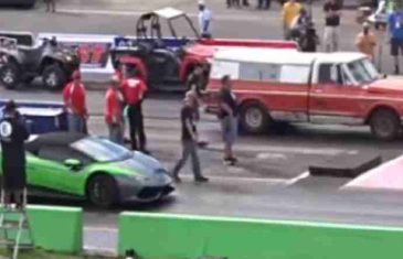 Svi se smijali kada je došao da se utrkuje protiv Lamborghinija, onda im je zatvorio usta (VIDEO)