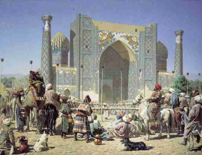 Tamerlanova-prestonica-Samarkand-oko-1872.-godine-slika-ruskog-slikara-Vasilija-Verescagina-670x514_compressed