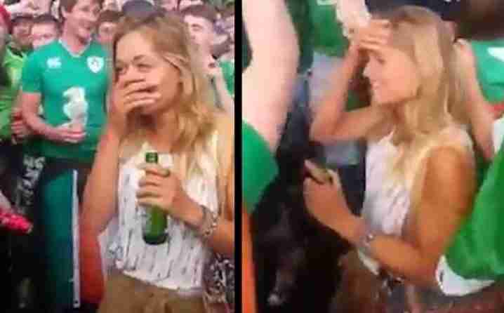 Otkriveno ko je prelijepa plavuša kojoj su stotine irskih navijača pjevale serenadu! (FOTO/VIDEO)