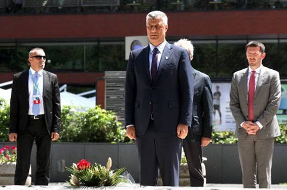 OVO SRBIJA HAŠIMU TAČIJU NEĆE OPROSTITI: Pogledajte šta je Predsjednik Kosova uradio u Sarajevu