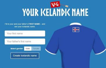 Saznajte kako biste se zvali da ste Islanđanin