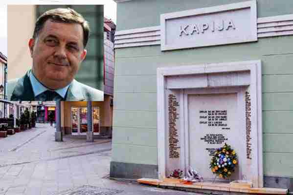 Dodik doveo u pitanje i masakr na tuzlanskoj Kapiji: Treba ispitati je li eksploziv podmetnut