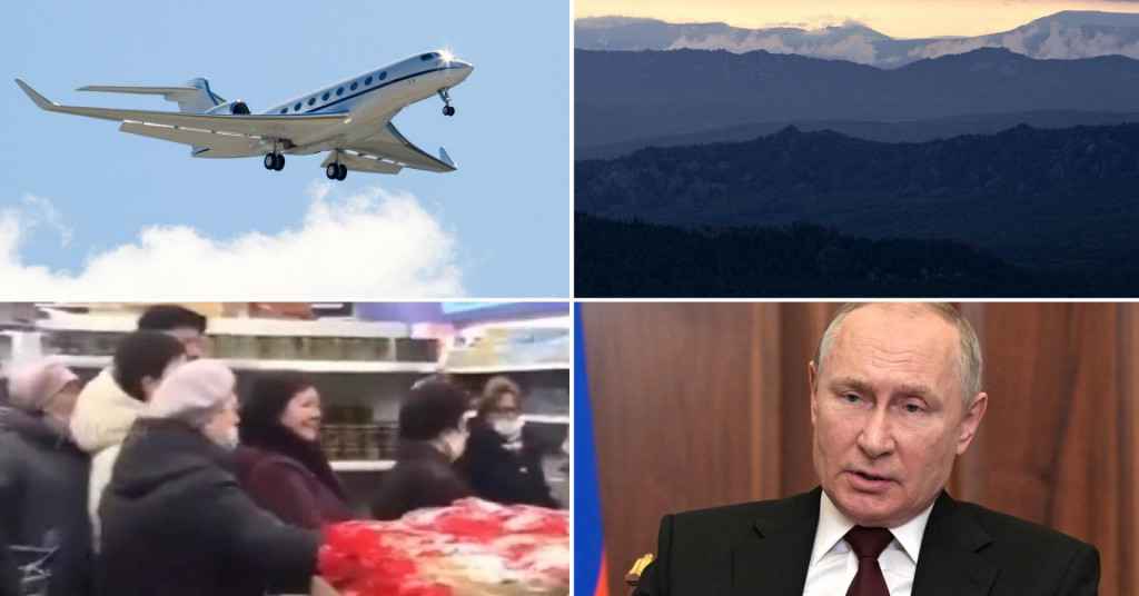 Neobične aktivnosti na ruskom nebu: Privatni avioni masovno lete prema brdima Urala i Sibiru…