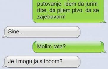 SMS koji je nasmijao cijeli Balkan: Sin javio ocu da odlazi iz kuće, evo šta mu je on odgovorio