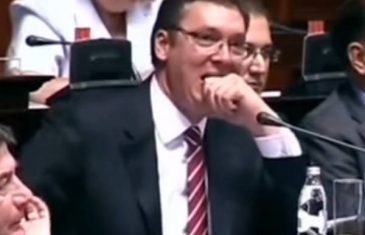 Snimak histeričnog premijera Vučića šokirao Srbiju (VIDEO)