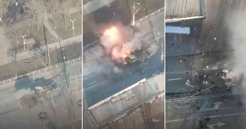Nevjerojatan video: Ukrajinci uništavaju tenk, a ruski vojnik uspio je izbjeći smrt za milimetar