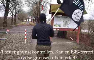 Pojavio se kao džihadista s plastičnim pištoljem: Evo šta se dogodilo na granici između Njemačke i Danske! (VIDEO)