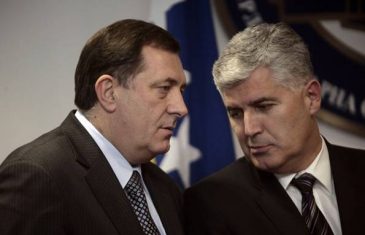 Dodik i Čović obrušili se ne Komšića: Nećemo to da gledamo više. To je zavalilo BiH u debelu krizu