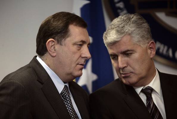 SVE MI DIRAJ, MILORADA NE: Pogledajte kako je Čović pravdao antiustavne poteze Dodika i ponovo se neuvjerljivo branio što je podržao poništavanje “Inzkovog zakona”