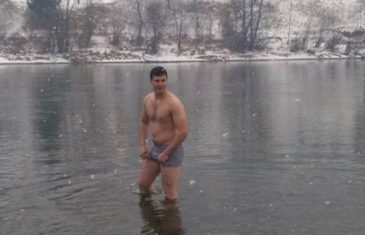 Nije Rus, Fehim je: Goraždanin se kupao u Drini na -5