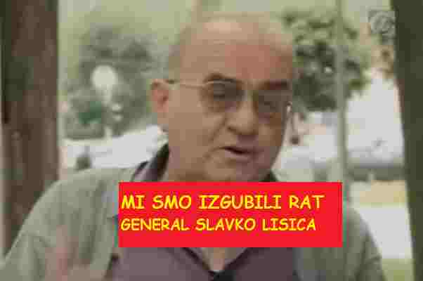 SRPSKI GENERAL SLAVKO LISICA: ŠTA GLUMI DODIK I DIŽE TENZIJE – PA ARMIJA BIH MU JE DOŠLA 15 KM OD BANJALUKE I DA SU HTJELI UZELI BI GRAD