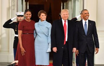 Trumpovi na čaju sa Obamama u Bijeloj kućI