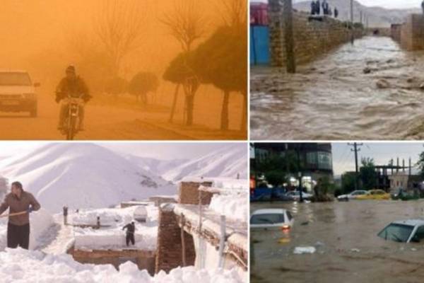 SVE MOGUĆE PRIRODNE KATASTROFE POGODILE IRAN: Oluje, poplave, pješčane mećave, panika vlada zemljom!