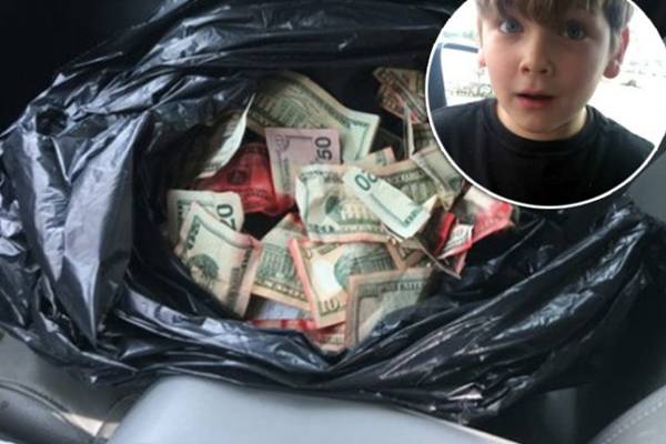 Sedmogodišnjak pronašao vreću ukradenog novca iz banke