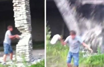 Rus izvadio dvije, tri cigle i srušio bukvalno cijelu kuću! (VIDEO)