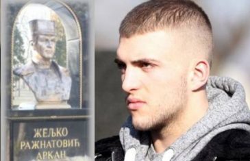 Veljko Ražnatović posjetio očev grob: Pamtiću te zauvek, tuga je u meni jača i od kiše od metaka! (foto)