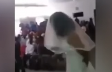 Ljubavnica u vjenčanici mu upala na svadbu: U sekundi nastao opšti haos! (VIDEO)