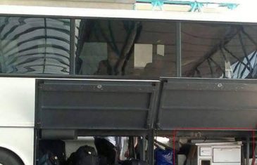 FOTOGRAFIJA IZAZVALA BROJNE KOMENTARE: Nećete vjerovati šta je Pazarac natovario na autobus za Frankfurt!