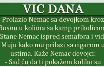 VIC DANA: Prolazio Nijemac sa djevojkom kroz Bosnu