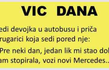 VIC DANA: Pričaju dvije drugarice…