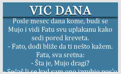 VIC DANA: Sjećaš li se Fato?