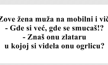 VIC DANA: Zove žena muža na mobilni