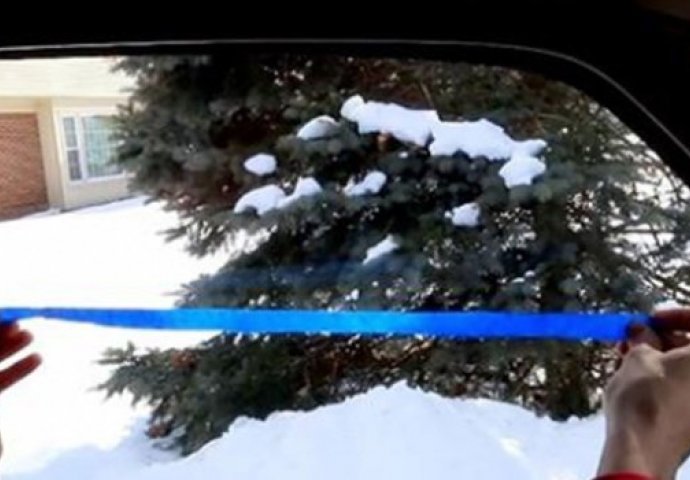 Stručnjak je zaustavio magljenje prozora sa samo JEDNIM KOMADOM TRAKE! (VIDEO)
