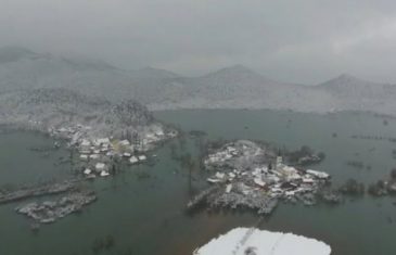 ‘Apokaliptični’ snimak hrvatskog sela pod vodom: Odsječeni od civilizacije