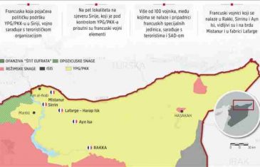 Više od 70 pripadnika francuskih specijalnih snaga, nalazi se u bazama sa teroristima YPG/PKK