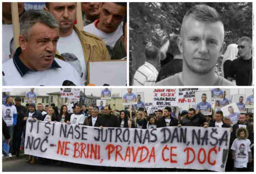 Muriz Memić na protestu u Beču otkrio: Vještak Željko Karan mi je rekao da je na Dženanu našao ubodne rane!