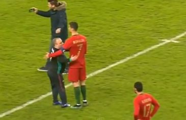 Bosanac uletio na teren i bacio se u zagrljaj Cristianu Ronaldu, evo kako je slavni fudbaler reagovao
