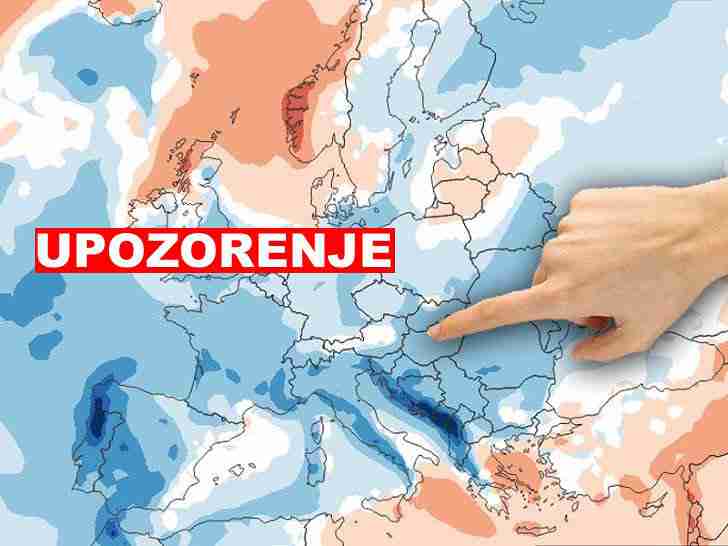 UPOZORENJE METEOROLOGA: Ovaj ledeni talas koji nam stiže, sve je nego NORMALAN za ovo doba godine!!