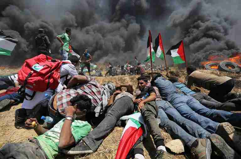 Izraelska vojska masakrira Palestince: Do sada ubijeno preko 40 demonstranata a ranjeno 1.700