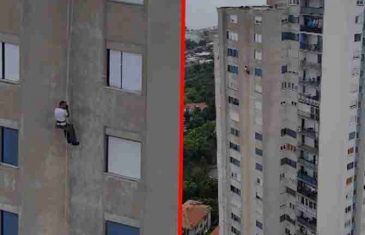 Spajdermen: Mladić iz Hrvatske visio sa nebodera da ispiše djevojci poruku, ali…