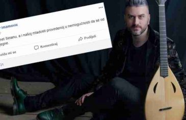 Status Damira Imamovića izazvao bijes publike preminulog pjevača: Predao rahmet Sinanu, ali i mladosti koja ga je slušala