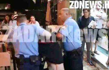 Brutalna policija na Jadranu: Upali u fast food, radnika udarali, gušili, vukli…, pa ga pred svima bacili na tlo