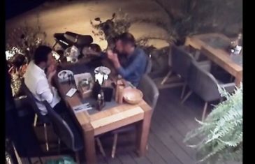 Bezobrazluk na Jadranu, sve snimile kamere: Najeli se, napili pa pobjegli iz restorana, a račun nisu platili…