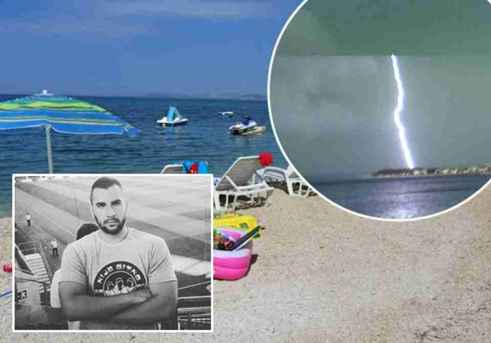 DETALJI TRAGEDIJE NA JADRANU: Munja ubila Irema Karišika (26) iz Sarajeva na plaži!