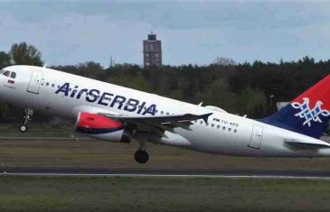 ZAPALIO SE “GORAN BREGOVIĆ”: Požar na avionu Air Serbia, putnici od dima nisu ništa vidjeli, avion hitno prizemljen na Aerodrom u…