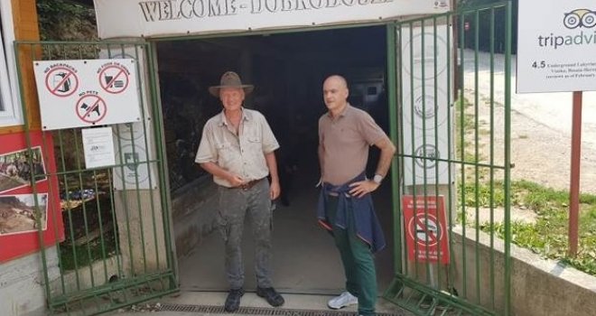 I Goran Čerkez ‘spas’ tražio kod Semira Osmanagića: Šta je član Kriznog štaba FBiH radio u tunelima bosanskih piramida?