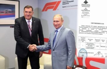 Muhasilović: Dodik je dobio signal od Putina, Rusija će mnogo agresivnije igrati u BiH, Zapad je…