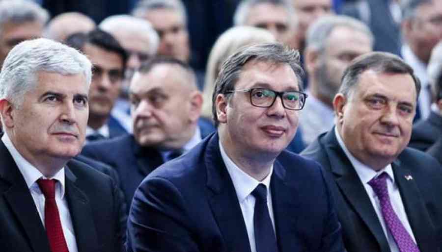 VEČERAJTE, PROMJENE IZBORNOG ZAKONA NE ČEKAJTE: Dodik i Čović kod Vučića u Beogradu; Razlog je trivijalan…