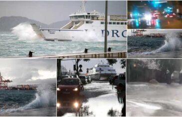 NEZAPAMĆENO NEVRIJEME, SNAŽAN VJETAR RASTURA DRŽAVU: Stravične vijesti samo stižu, VJETAR ŠIBA PREKO 100 NA SAT!