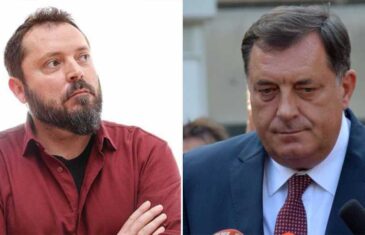 „PA, ŠTO NE IDETE U NJU…“: Dragan Bursać oštro odgovorio Miloradu Dodiku, nakon beogradskog performansa…